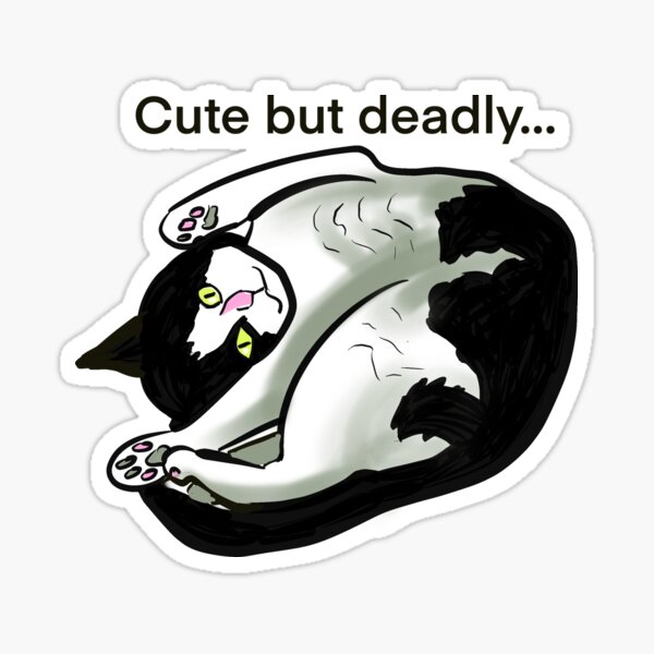 Item preview, Cute but deadly  designed and sold by Joyride Art and Design UK.