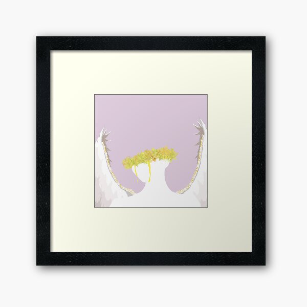 Item preview, Pink angel crying golden tears designed and sold by Helaia.