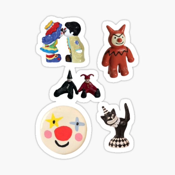 Item preview, Clown Sticker Pack designed and sold by mlyllg.