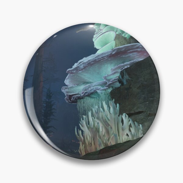 Item preview, Avowed Video Game Living Landscape Edit 4 Nightime Mushrooms designed and sold by PatrickSteel.