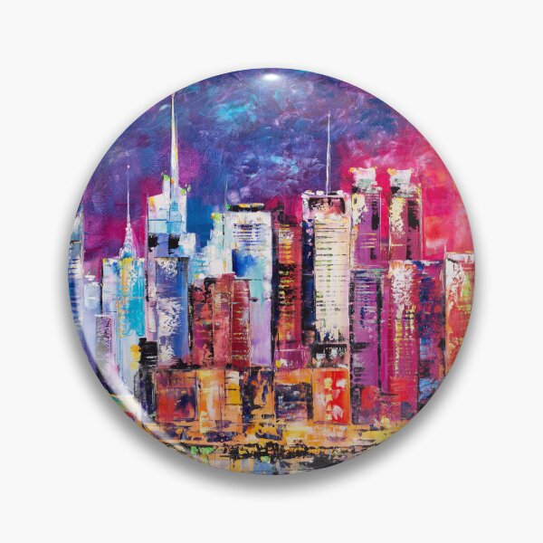 Item preview, Vivid Skyline Over Hudson  designed and sold by Natalia_Shchip.