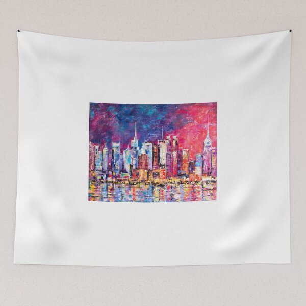 Item preview, Vivid Skyline Over Hudson  designed and sold by Natalia_Shchip.