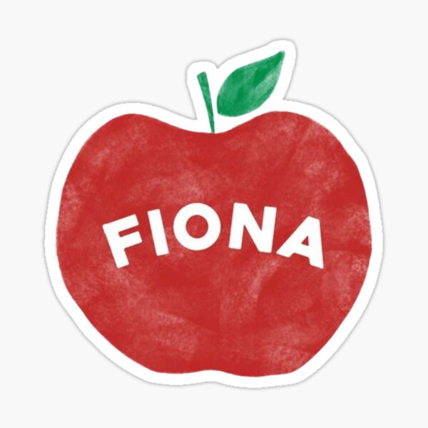 Vista previa del artículo con la obra «Logotipo de Fiona Apple», diseñado y vendido por mlyllg.