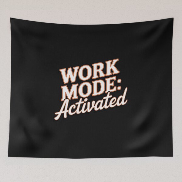 Item preview, WORK MODE: ACTIVATED designed and sold by SignumShop.
