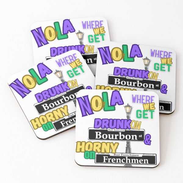 Item preview, Funny Nola Streets T-Shirt | New Orleans Mardi Gras Hoodie | Big Easy Parade and Jazz Fest Gear designed and sold by MerchMaid1981.