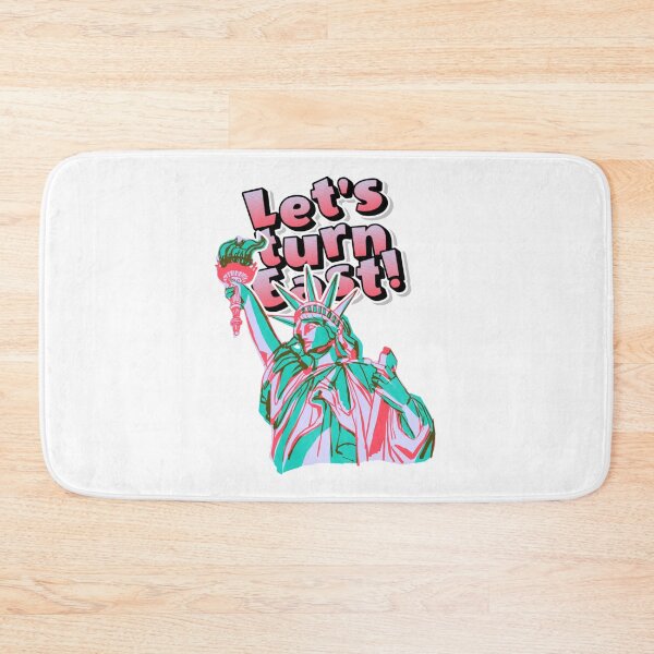 Item preview, Let's Turn East Liberty In Pink And Turquoise designed and sold by SplashTastic.