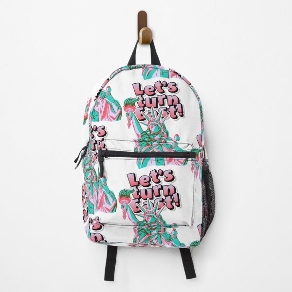 Item preview, Let's Turn East Liberty In Pink And Turquoise designed and sold by SplashTastic.