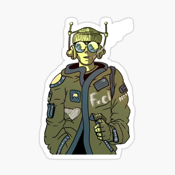 Item preview, Cyberpunk Nomad designed and sold by Anarchogram13th.