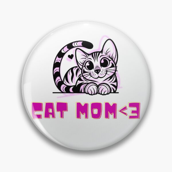 Item preview, cat mom designed and sold by evenement3102.