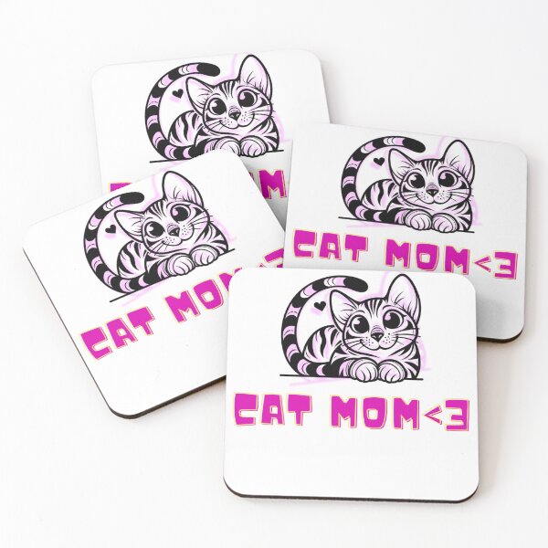 Item preview, cat mom designed and sold by evenement3102.
