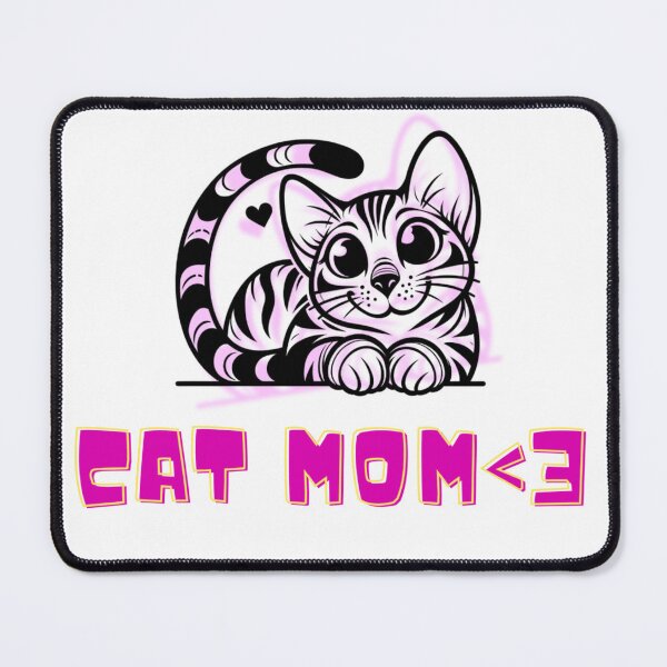 Item preview, cat mom designed and sold by evenement3102.