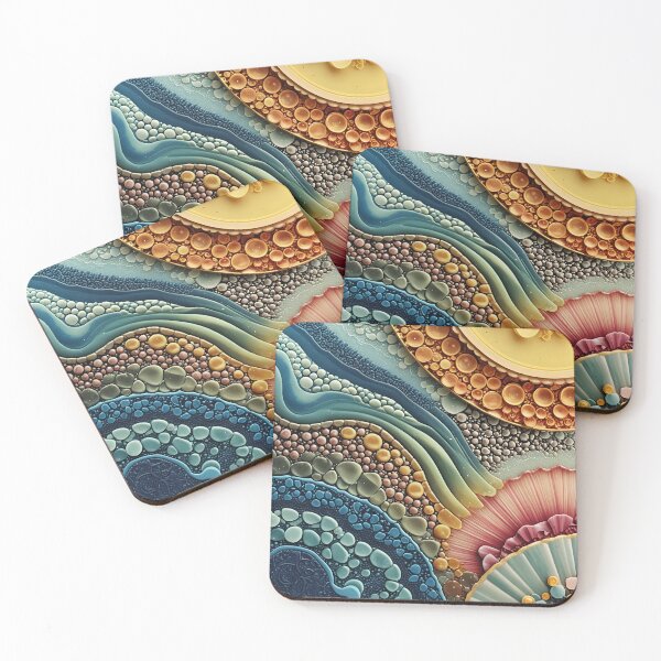 Item preview, Vibrant Abstract Kaleidoscope: Wearable Art for Every Space  designed and sold by nadeem4design.