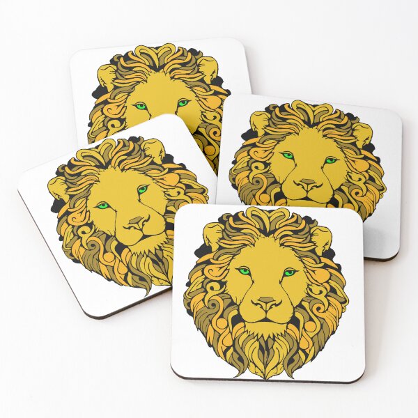 Item preview, mighty lion designed and sold by lascositasdetri.