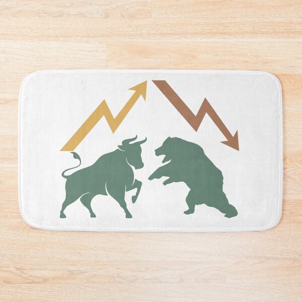 Item preview, Bull & Bear: The Market Duel, funny, gifts, trading, you, designed and sold by Ewelina Niemiec.