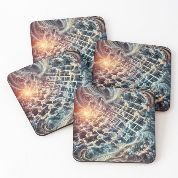Item preview, Interwoven Dimensions: The Flow of Reality designed and sold by AbstractAnom.