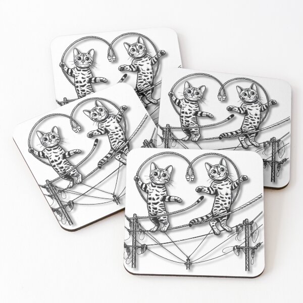 Item preview, Bengal cats designed and sold by evenement3102.