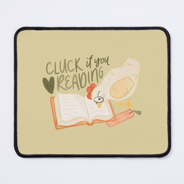 Item preview, Cluck If You Love Reading designed and sold by serafineaandd.