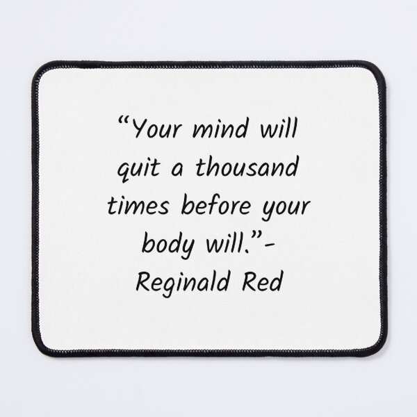 Item preview, Your mind will quit, dont quit. designed and sold by Solastavie.