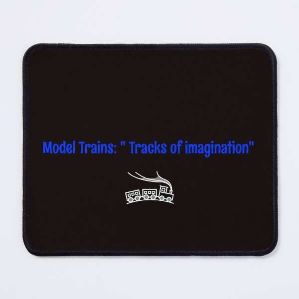 Item preview, Model Trains: "Tracks of imagination" designed and sold by Boardwalkmerch.