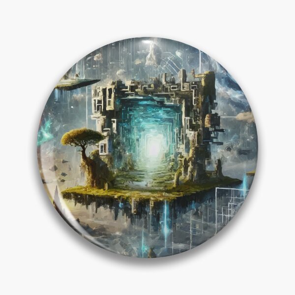 Item preview, Multiversal Nexus: Gateways Beyond Time designed and sold by AbstractAnom.