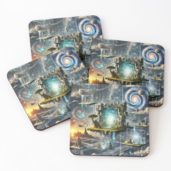 Item preview, Multiversal Nexus: Gateways Beyond Time designed and sold by AbstractAnom.