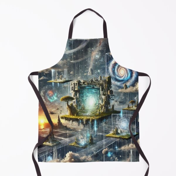 Item preview, Multiversal Nexus: Gateways Beyond Time designed and sold by AbstractAnom.