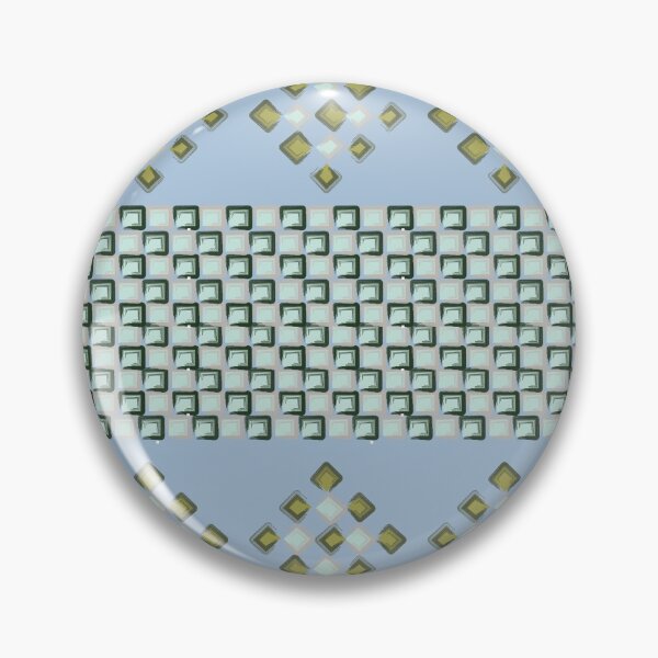 Item preview, Basketweave with blue cubes designed and sold by Nakorn06 Shop.