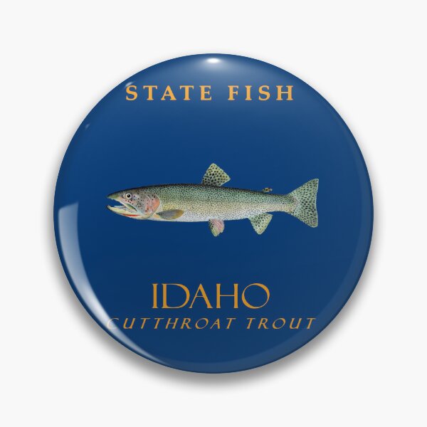Item preview, Idaho Territory Fish The Cutthroat Trout designed and sold by taiche.