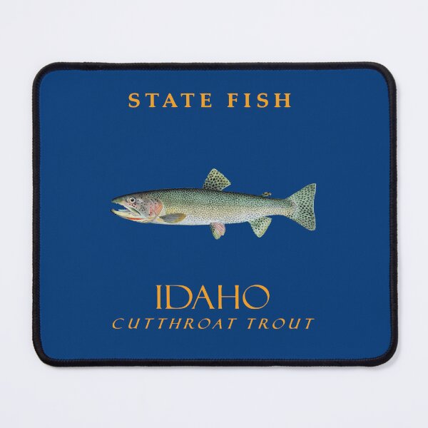 Item preview, Idaho Territory Fish The Cutthroat Trout designed and sold by taiche.