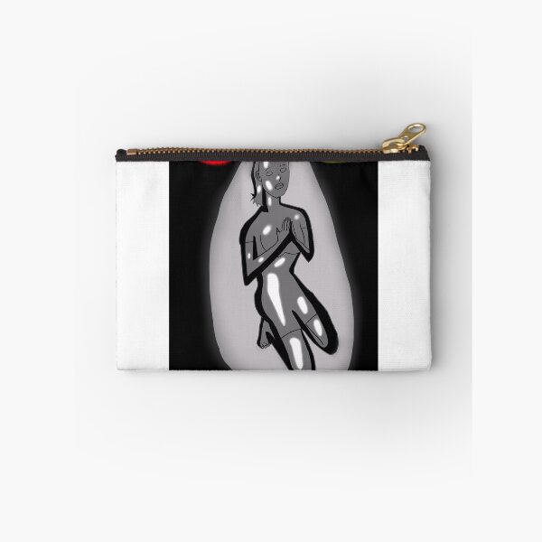 Item preview, Silver Robot Lady designed and sold by RedEyeWolf.