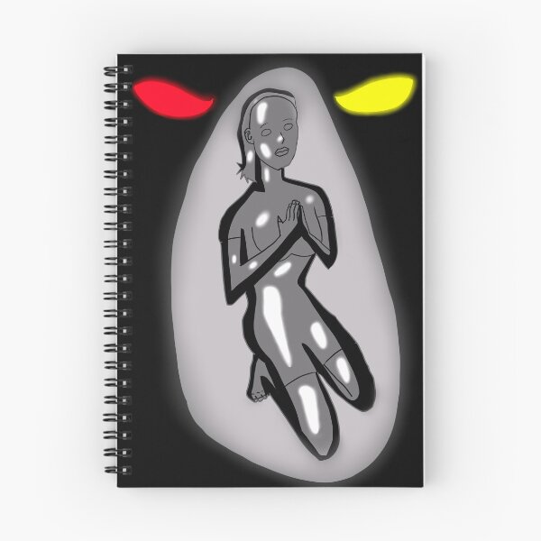 Item preview, Silver Robot Lady designed and sold by RedEyeWolf.