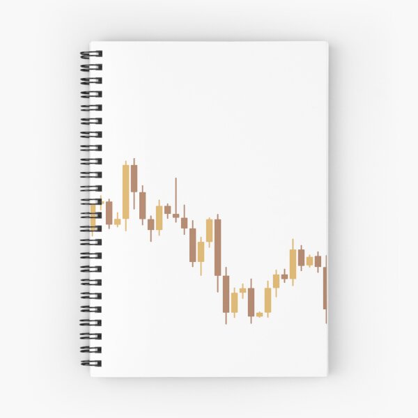 Item preview, Candlestick Trading: Gold & Brown, funny, gifts, you,  designed and sold by Ewelina  Niemiec.