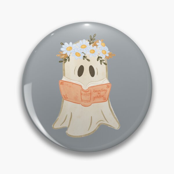 Item preview, Cottagecore Bookish Ghost designed and sold by serafineaandd.