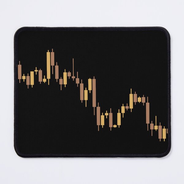 Item preview, Candlestick Trading: Gold & Brown, funny, gifts, you,  designed and sold by Ewelina  Niemiec.