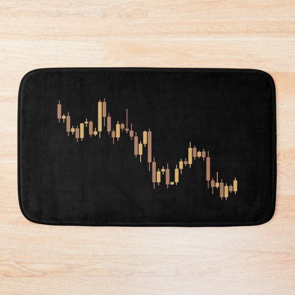 Item preview, Candlestick Trading: Gold & Brown, funny, gifts, you, designed and sold by Ewelina Niemiec.