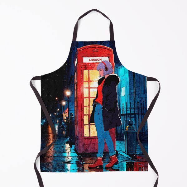 Item preview, London Neon Rain – Retro Urban Mood designed and sold by PitsFusion Retro Atlas.