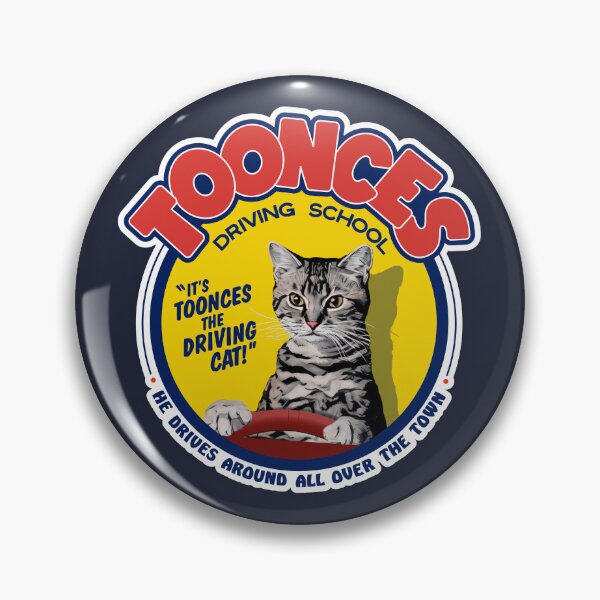 Item preview, Toonces The Driving Cat Drivers School Classic SNL designed and sold by ourkid.