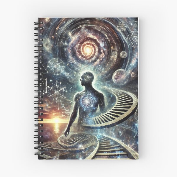 Item preview, Ascension: The Path to Cosmic Awareness designed and sold by AbstractAnom.