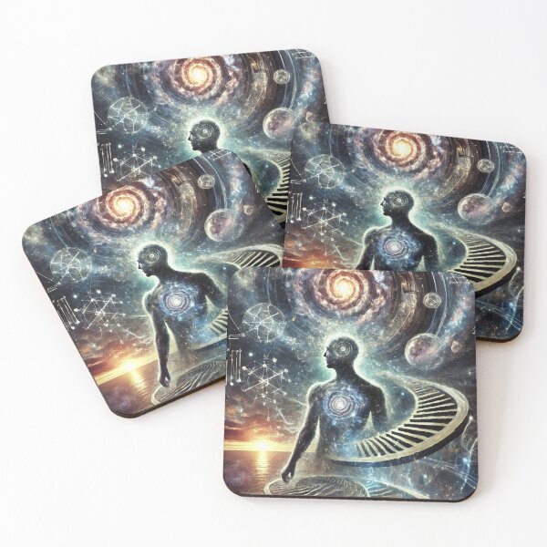 Item preview, Ascension: The Path to Cosmic Awareness designed and sold by AbstractAnom.