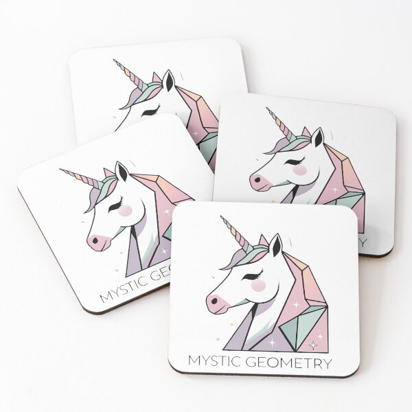 Item preview, Mystic Geometry Unicorn designed and sold by zoughlal.