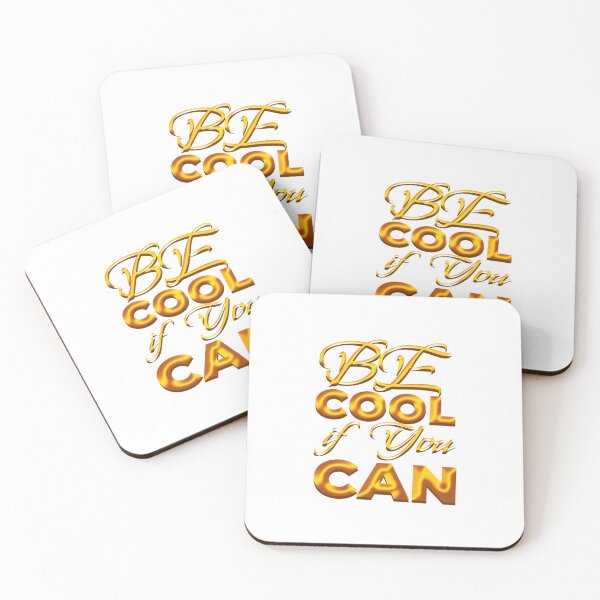 Item preview, Be cool if you can in 3d gold art designed and sold by Dezien.