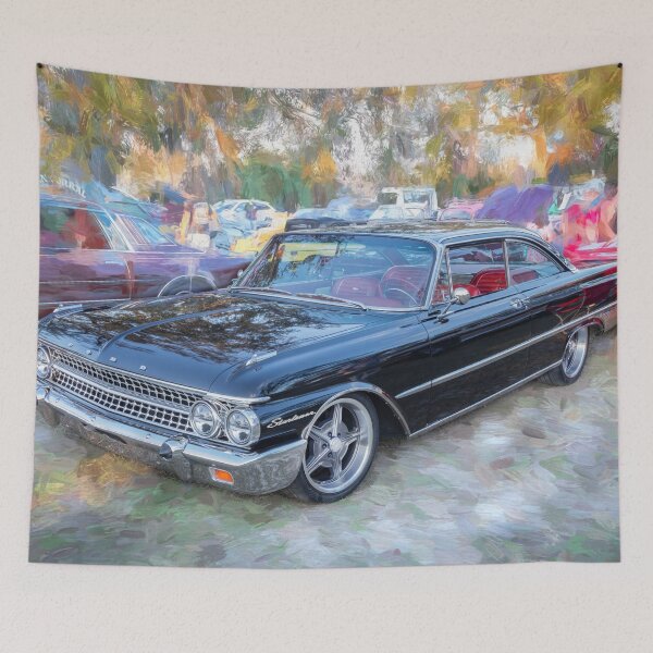 Item preview, 1961 Black Ford Starliner Hardtop X113 designed and sold by RichFrancoCars.