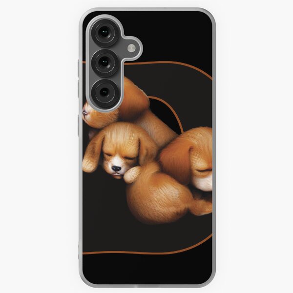 PUPPIES LETTER D Samsung Galaxy Soft Case