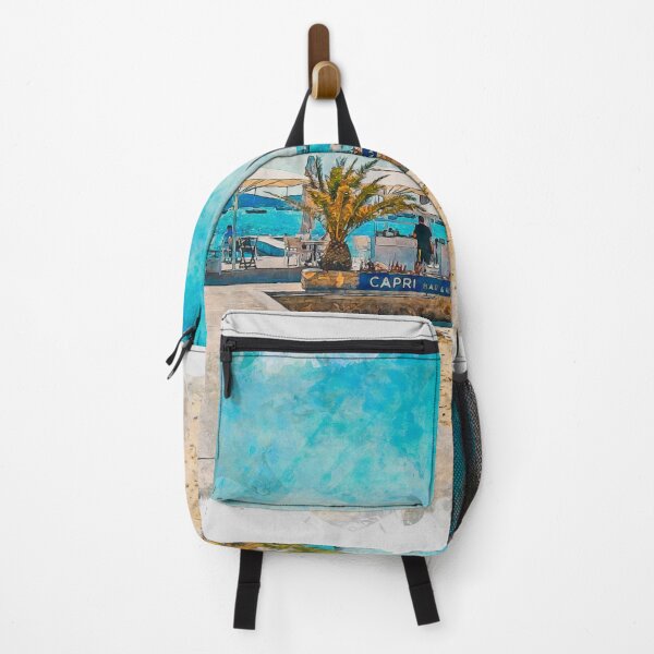 Item preview, Puerto Pollensa Mallorca Watercolour Effect designed and sold by GG WALL ART.