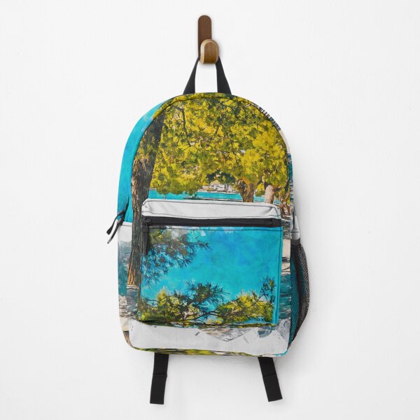 Item preview, Puerto Pollensa Mallorca Watercolour Effect designed and sold by GG WALL ART.