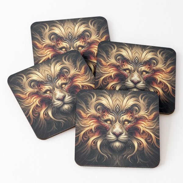 Item preview, Lion, king, animal, yellow, forest designed and sold by B-M-Store.