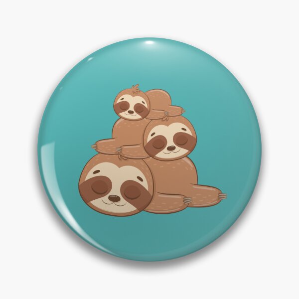 Item preview, Funny Sleeping Sloths designed and sold by Aganona.