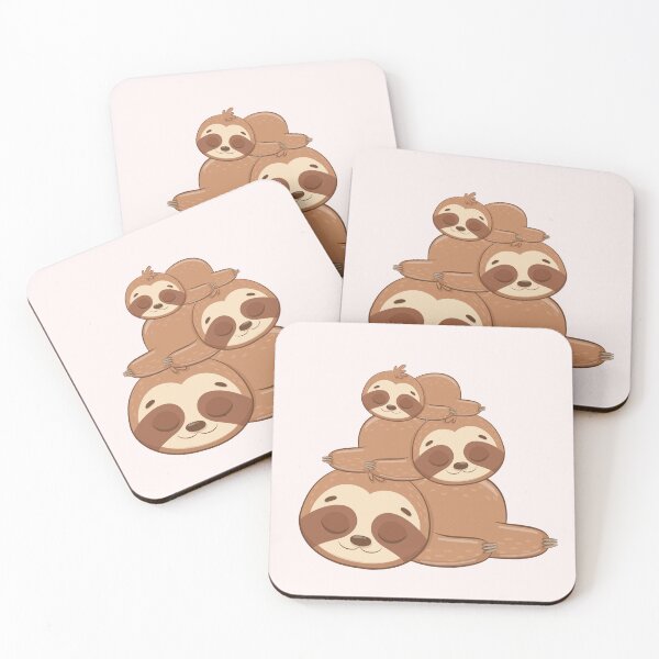 Item preview, Funny Sleeping Sloths designed and sold by Aganona.