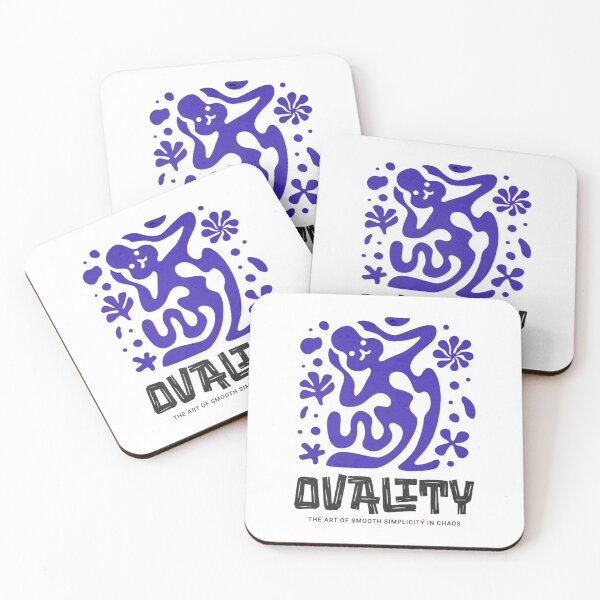 Item preview, "Ovality" – Abstract Geometric Minimalist Design with Elegant Curves designed and sold by Colorful-Garden.