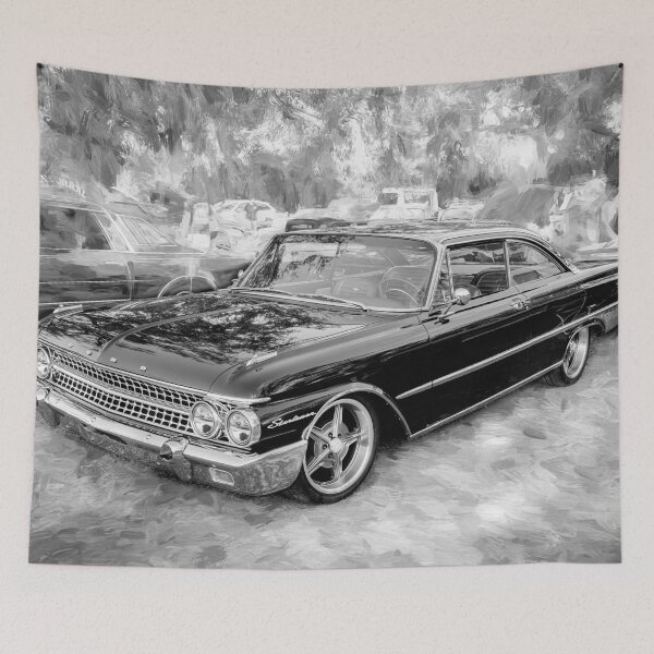 Item preview, 1961 Black Ford Starliner Hardtop X113 designed and sold by RichFrancoCars.